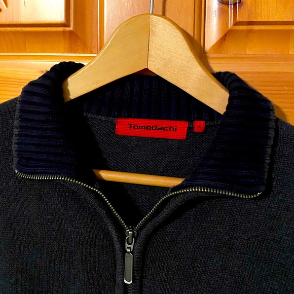 Tomodachi Zip up Sweater - Picture 2 of 4
